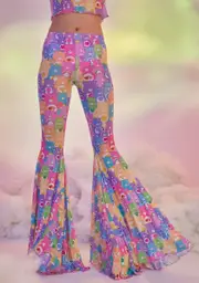 [Dolls Kill x Care Bears] Dream Chaser Mesh Super Flares