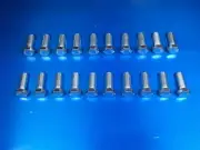 20 Pack. 3/8 x 1" UNF Bolts-Triumph TR2 TR3 TR3A TR4 TR4A TR5 TR250 TR6 Bond