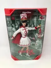 Barbie Coca-Cola Majorette 2002 Doll