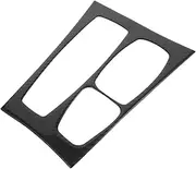 Mikinona Central Control Panel Cover Carbon for Durable Lightweight Panel Cover Easy DIY Installation Sleek Design for Enhanced Vehicle Interior
