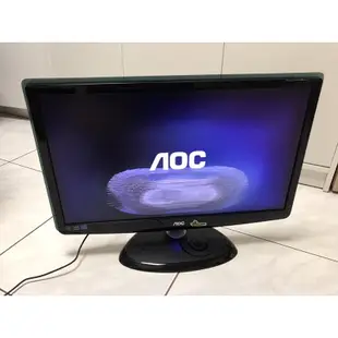 AOC IPS 23吋 螢幕 LED D-SUB DVI 二手螢幕