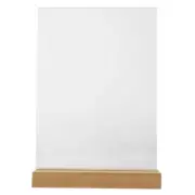 T-shaped Sign Display Stand Menu Holders for Tables Document Office