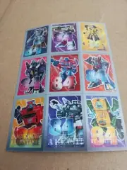 TRANSFORMERS Valentine's Cards One Uncut Sheet Lenticular Optimus Prime Megatron