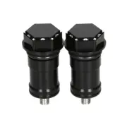 Black Engrave Frame Cap Hex Seat Bolts Screw Hook For Honda Monkey 125 2018-2024