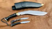 EGKH-13" Full Tang Service No 1 Remade Kukri- most common and popular khukuri