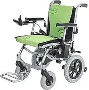 Electric Wheelchairs Only 14Kg, Lightweight Aluminium Wheelchairs for Adult, Dual Control 12 Miles Range, Foldable All Terrain Motorized Wheelchair