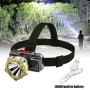 85000LM LED Headlamp USB Rechargeable Headlight Head Lamp Head Torch Outdoor