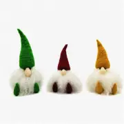 Mother's Day Gnome Felting Kit - Create 6 inch Gnome Ornaments - Perfect Gift fo