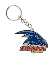 Adelaide Crows AFL Team Logo Metal Keyring