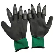 1 Pair of Gardening Gloves With Claws