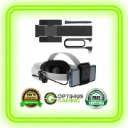 3 in 1 Battery Strap Compatible with Quest 2/Quest/HTC Vive Deluxe Audio Strap