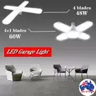 LED Garage Light Work Lights 4800-6000LM 48W/60W Deformable B22/E27