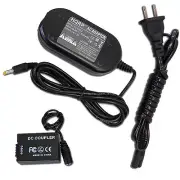 HQRP AC Adapter and DC Coupler for Panasonic Lumix DMC-FZ47 DMC-FZ70 DMC-FZ100