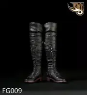 Fire Girl Toys 1/6 Female Long Boots Combat Shoes FG009 fit 12'' Figure