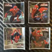 Spider-Man Stickers x 8 - Party Stickers Birthday Loot - Party Favours Spiderman