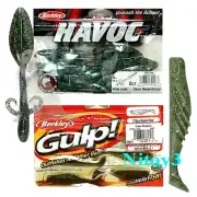 Berkley Havoc Wide Load Bait 6ct-5”_Berkley Gulp Ripple Shad 3" 6ct Flavor-Scent