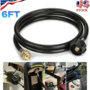 6 Feet QCC Propane Adapter Hose 1 lb to 20 lb Converter for Weber Q Gas Grill US