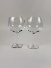 Martin Miller’s Crystal Gin And Tonic Glasses Set Of 2 Etched Bohemia Crystal