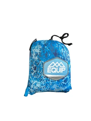 Equip Two Person Travel Hammock Blue 500lb Capacity Breathable & Fast Drying