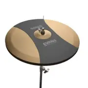 Evans SoundOff 14 Inch Hi Hat Mute for Quiet Practice Durable Rubber Design