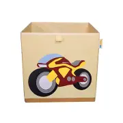 BigBike Design Washable Foldable Cube Storage Organizer Bins, 13x13x13 Inches