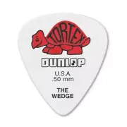 6 Dunlop Tortex, Wedge Picks - .50mm