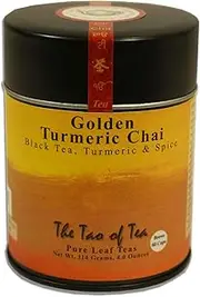 The Tao of Tea Golden Turmeric Chai, 4 Ounce