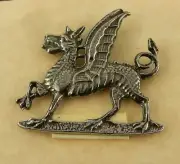 Pewter Gryphon, Welsh Dragon pendant