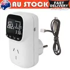 240V 10A Digital Thermostat Electric Temperature Controller Sensor Socket Timer