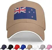 [Generic] National Emblem of Newzealand Baseball Cap NewZealander Trucker Dad Hat for Men Women Outdoor Sport Running