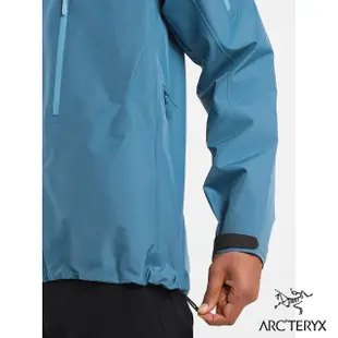 【Arcteryx 始祖鳥】男 Alpha SV 防水外套(寧靜綠)