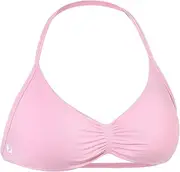 [AUROLA] Influence Strappy Bra Sports Bras for Women, Backless Padded Impact Strappy Bra Workout Gym Yoga with Removable Cups