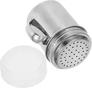 BESTYASH Stainless Steel Powder Shaker with Handle Kitchen Seasoning Shaker for Sugar Salt Flour and Spices Fine Sieve for Even Sprinkling