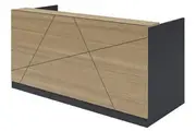 DD Apollo Reception Counter with Front Kicker