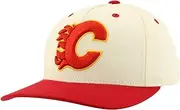 ZHATS NHL Officially Licensed Adjustable Snapback Hat Marquee Ivory