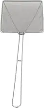 Stainless Steel Skimmer with Fine Mesh, Oil Shovel for Filtering Soup