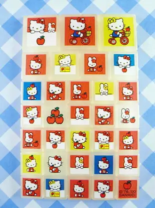 【震撼精品百貨】Hello Kitty 凱蒂貓 KITTY立體貼紙-蘋果 震撼日式精品百貨