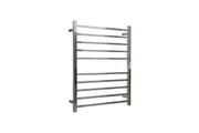 HOTWIRE Hotwire Heated Towel Rail - Square Bar (H900mmxW700mm) with Timer - Chrome