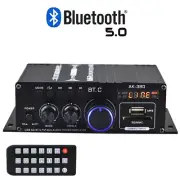 800W Bluetooth Power Digital Amplifier HIFI FM Audio Home Car With Remotes