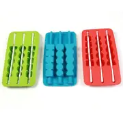 6PCS Silicone Ice Cube Tray Random Color Delivery