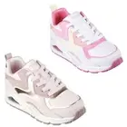 Skechers Junior Uno Gen1 Colour Surge Trainers Memory Foam Kids Shoes