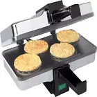 Cucinapro Piccolo Pizzelle Baker for Easter Baking, Electric Press Makes 4 Mini