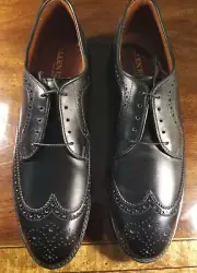 Allen Edmonds McGregor Wingtip 10.5D Black Leather | First Quality | New in Box