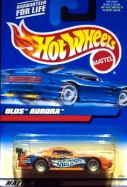HOT WHEELS 2000 OLDSMOBILE AURORA GTS-1. BLUE CARD