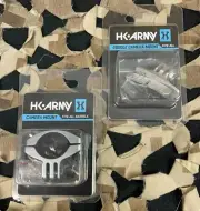 NEW HK Army Action Sports Goggle/Barrel Camera Mount Package-2 Mounts-Pew/Sil