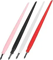 Metal Tip Scratch Drawing Pens for Kids Adults 4pcs Textas for DIY Art Scratch Painting Tools Set