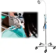 LED Medical Surgical Examination Light, Gynecology Exam Lamp, 1.1m-1.6m Height Adjustment, Multi-Angle Lighting, for Outpatient Service, Surgery, Dressing Change