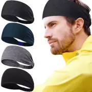 Men Women Sweatband Elastic Headbands for Sports Running Yoga Fitness Gym Dance