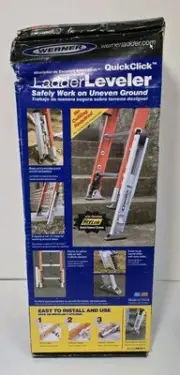 Werner Model PK70-1 Quick Click Ladder Leveler NEW
