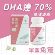 (即期良品2折)【藥師健生活】高純度魚油DHA 1盒(90顆/盒)